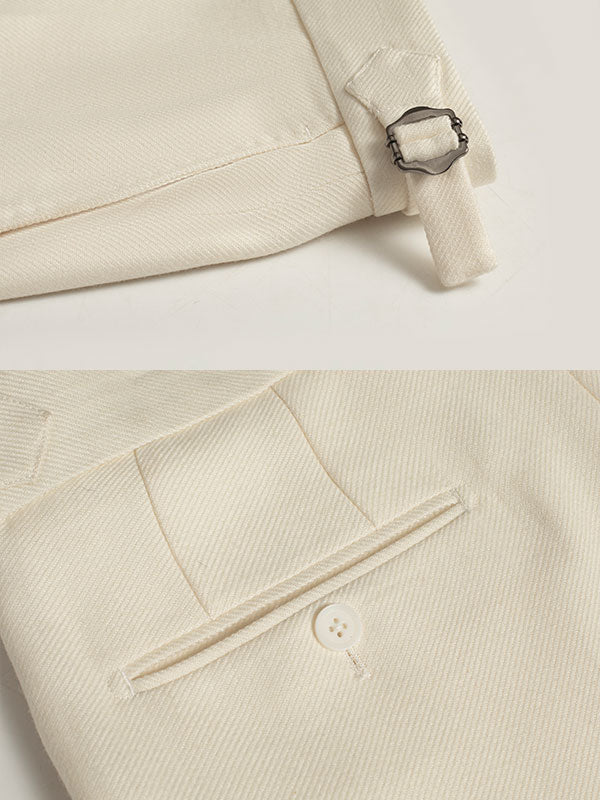 Simple Stylr Solid Trousers