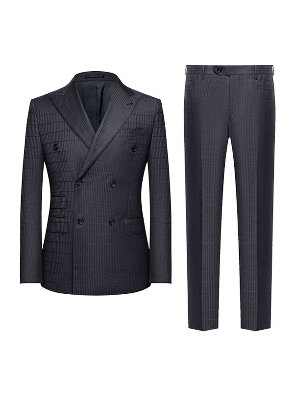 Elegant Double Breasted Suit