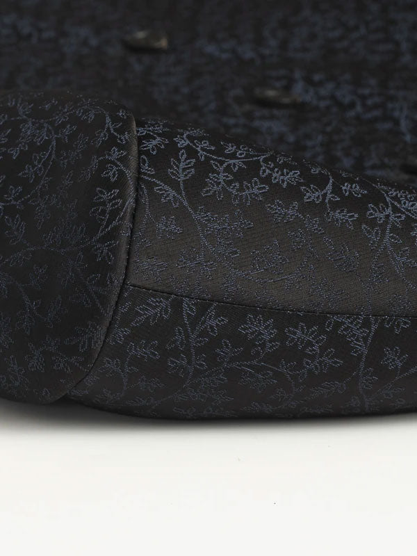 Mandarin Collar Retro Suit