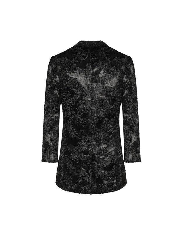 Black Luxury Texture Coat