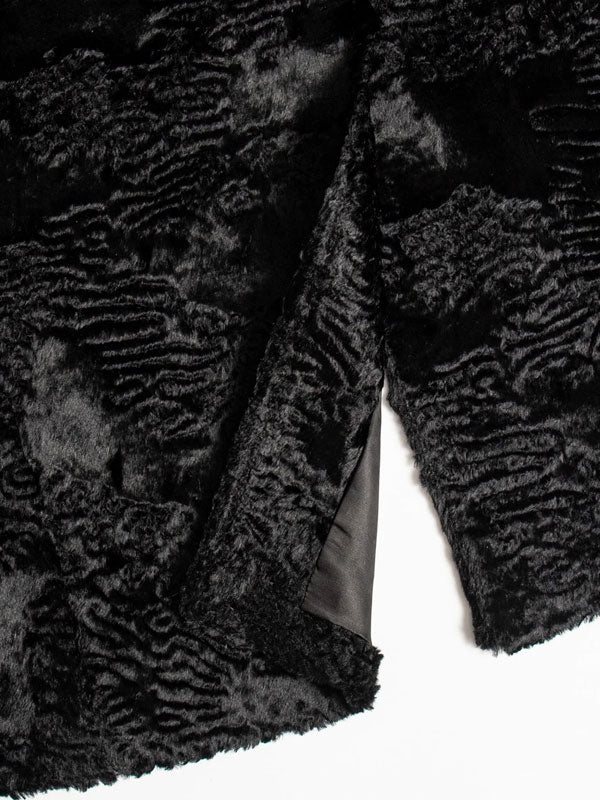 Black Luxury Texture Coat