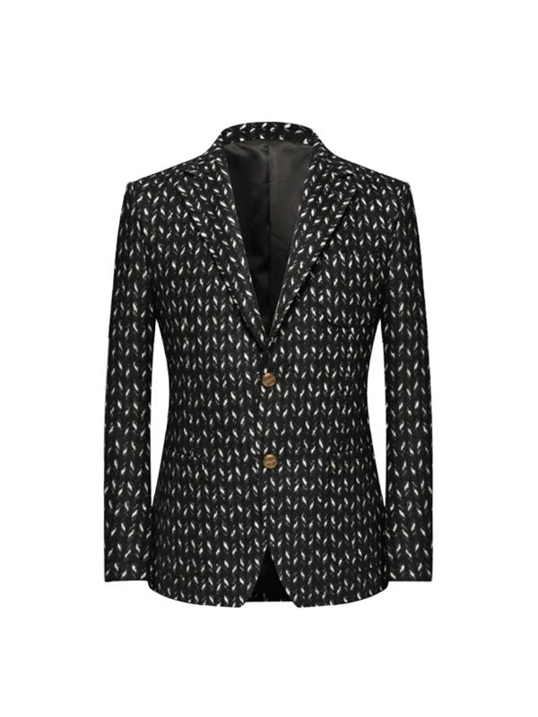 Notch Lapel Cashmere Blazer
