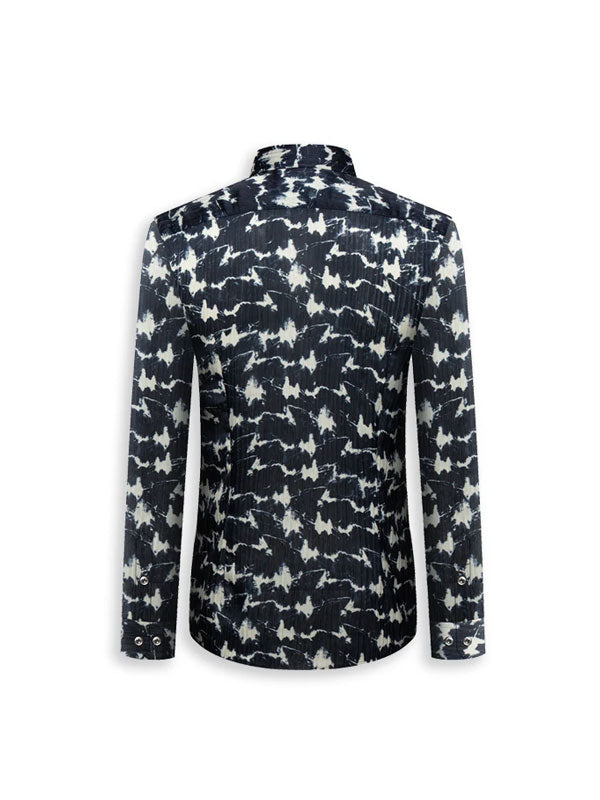 Long Sleeve Printed Shirt