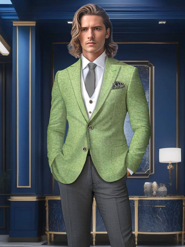 Blazer in Lino a Un Petto