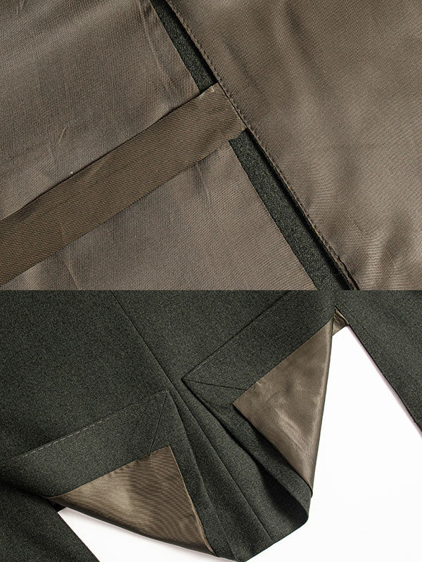 Dark Green Wool Blazer