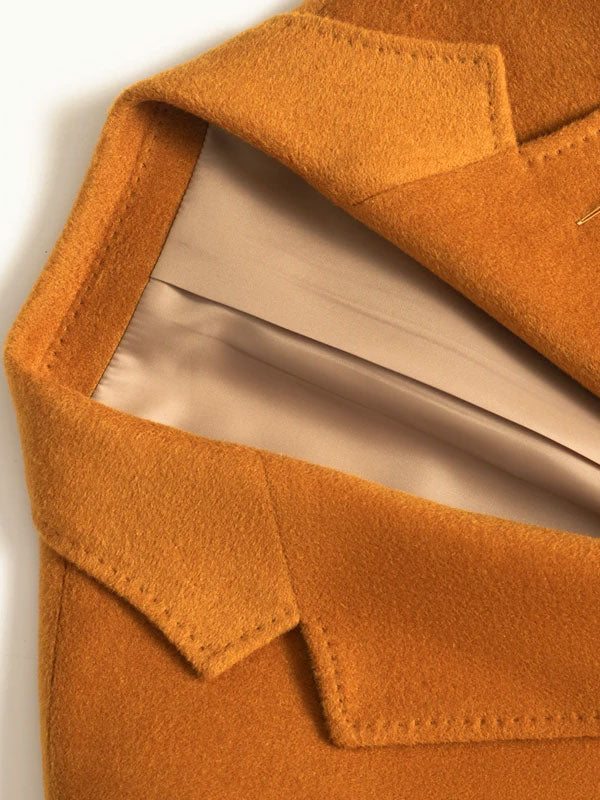 Flap Pocket Warm Coat