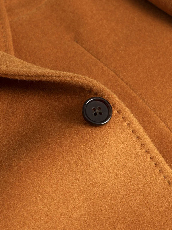 Flap Pocket Warm Coat