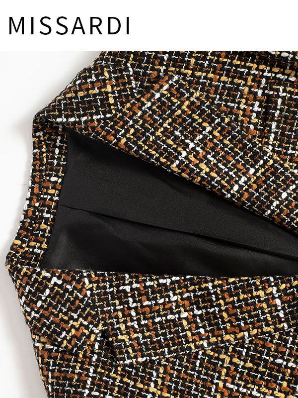 Colorful Notch Lapel Blazer