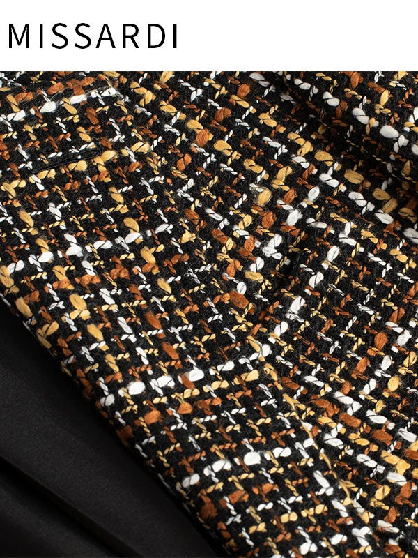 Colorful Notch Lapel Blazer