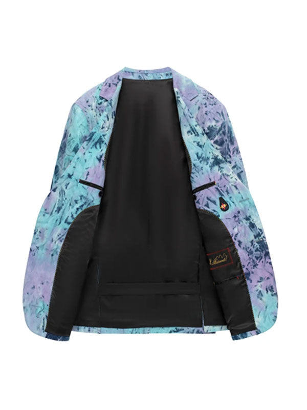 Tie-Dye Cotton Blazer