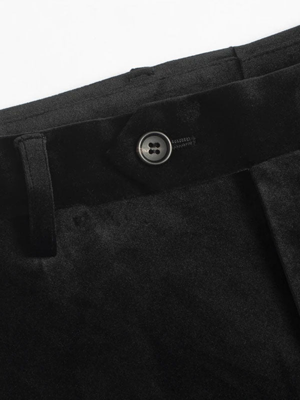 Luxury Velvet Fashion Trousers