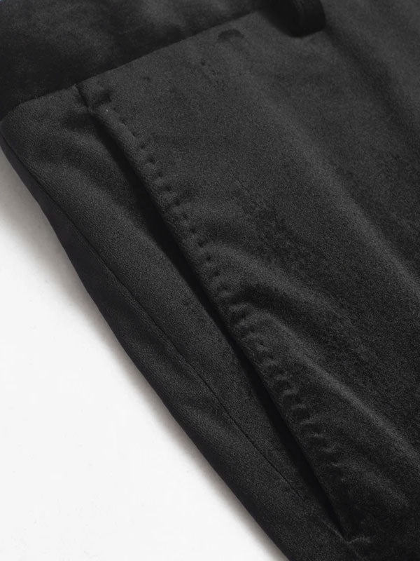 Luxury Velvet Fashion Trousers