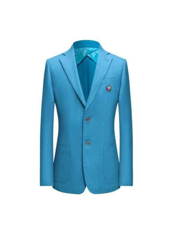 Snowflake Embroidery Blazer