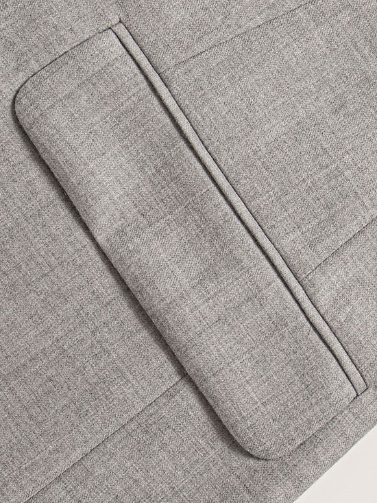 Chinese Style Band Collar Jacket