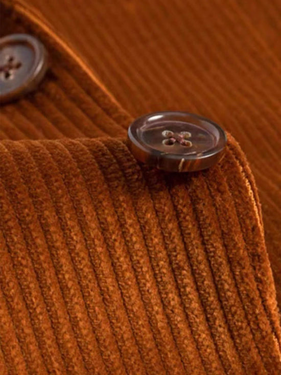 Retro Corduroy Blazer