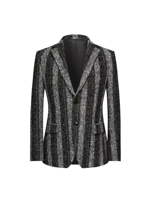 Vertical Striped Blazer