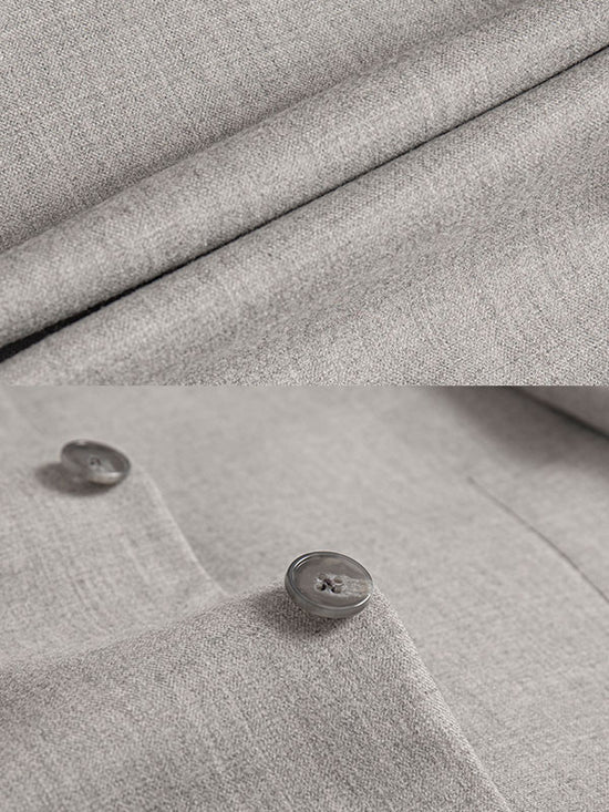 Chinese Style Band Collar Jacket