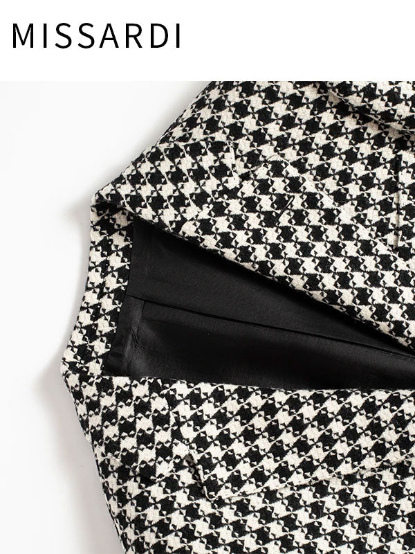 Vintage Houndstooth Blazer