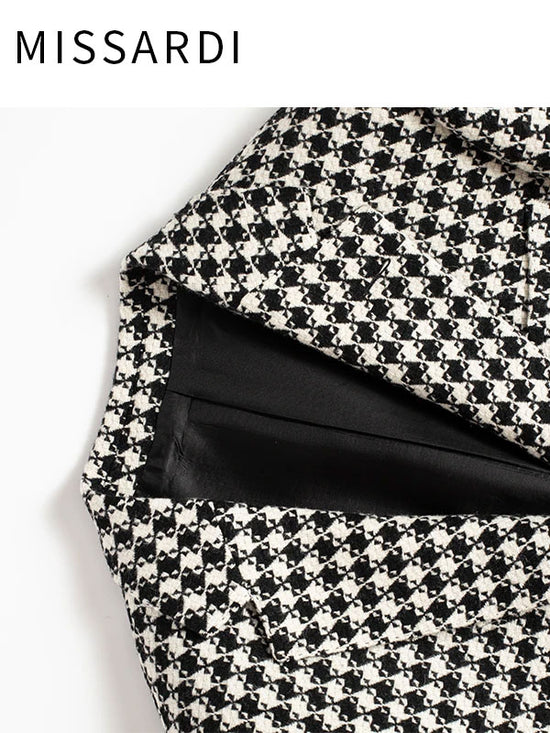 Vintage Houndstooth Blazer