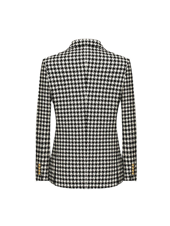 Vintage Houndstooth Blazer