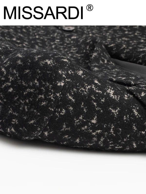 Variegated Notch Lapel Blazer