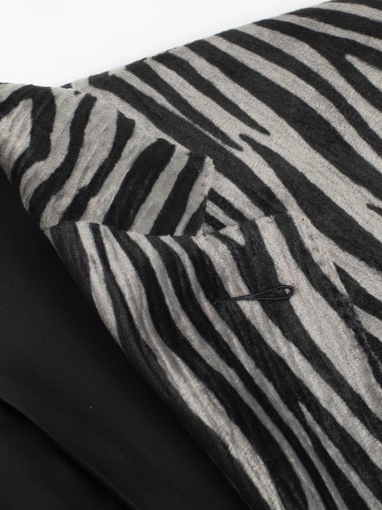 Zebra Print Blazer