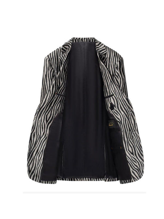 Zebra Print Blazer