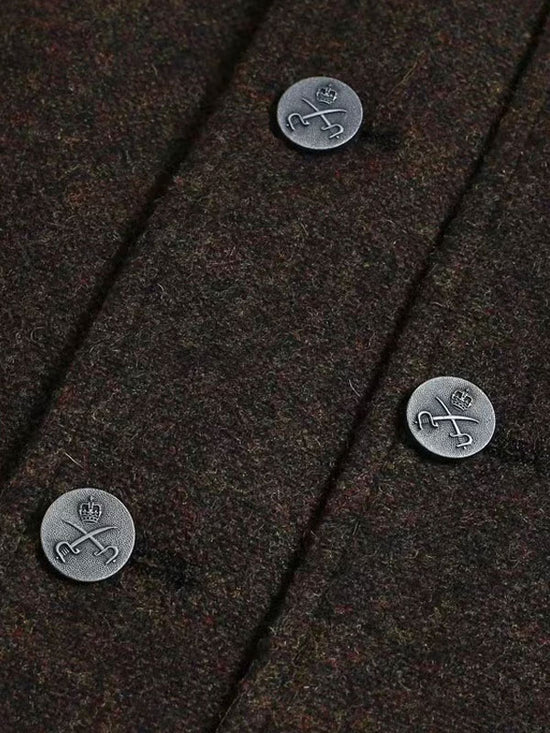 Vintage Wool Tweed Vest