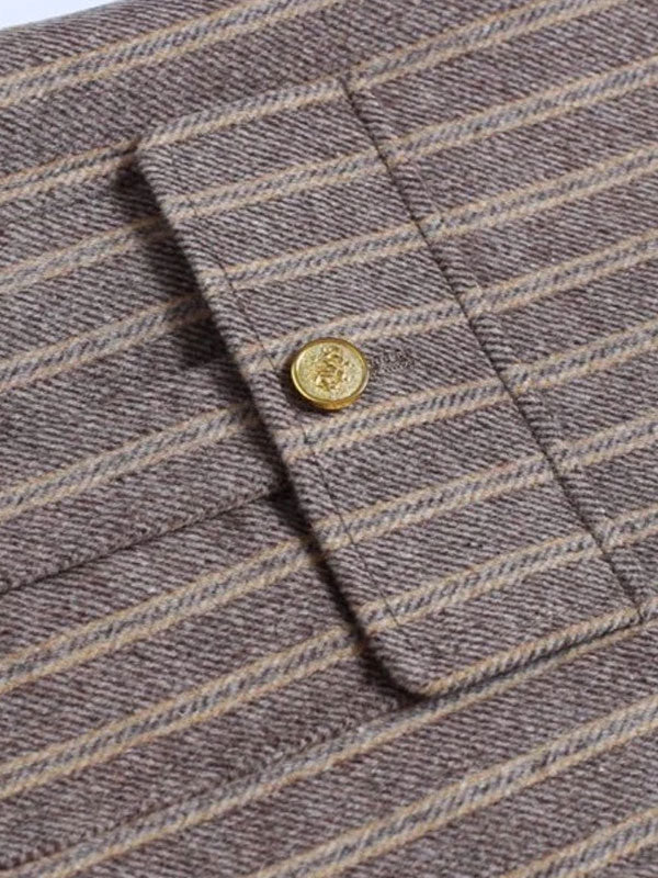 Vintage Striped Wool Vest