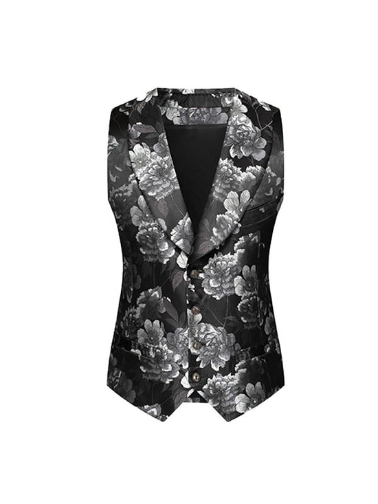 Peony Printed Vest