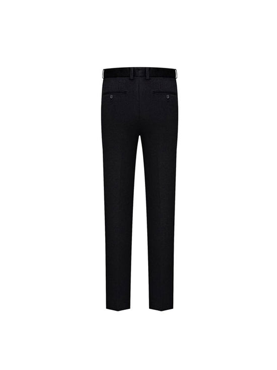 Classic Tapered Wool Trousers