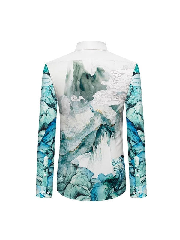 Landscape Print Shirt