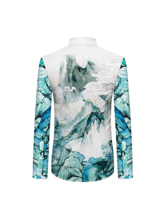 Landscape Print Shirt