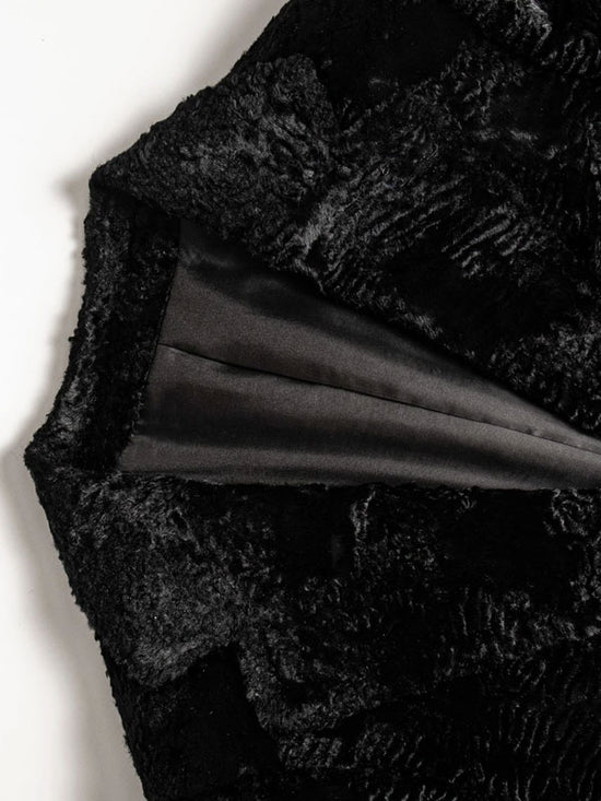 Black Luxury Texture Coat