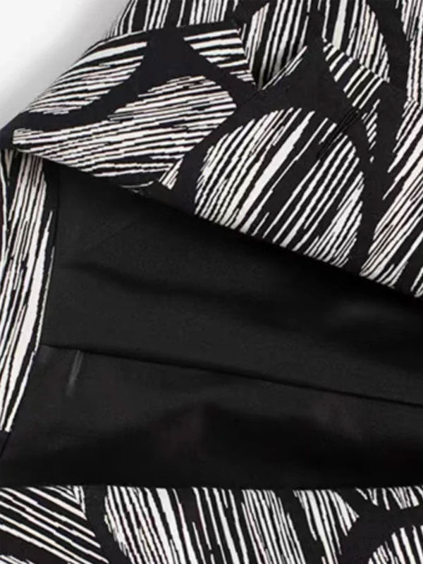 Creative Printed Blazer