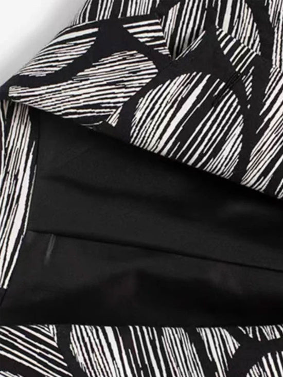 Creative Printed Blazer