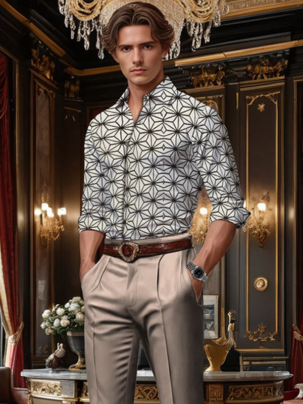 Geometric Printed Shirt