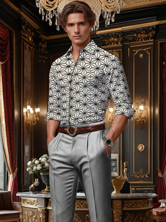 Geometric Printed Shirt