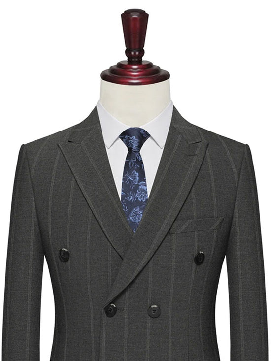 Embroidered Mulberry Silk Tie