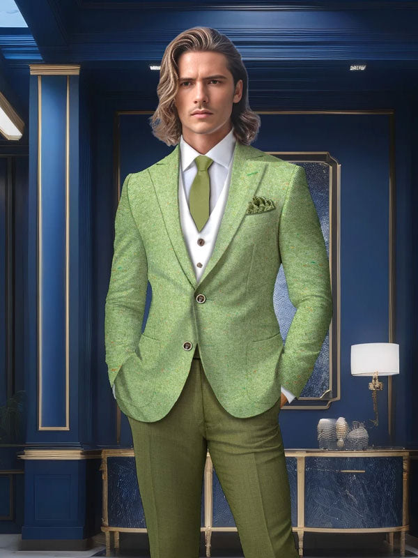 Blazer in Lino a Un Petto