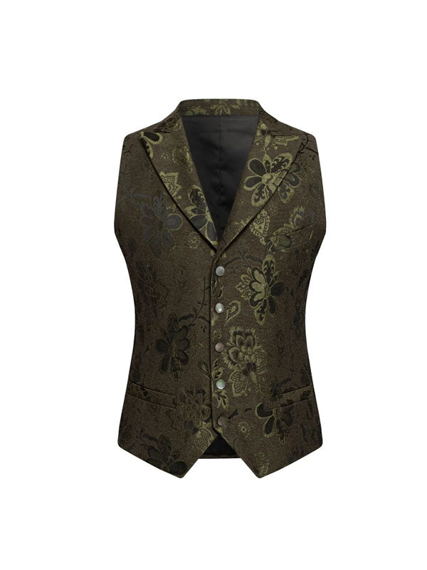Retro Jacquard Vest