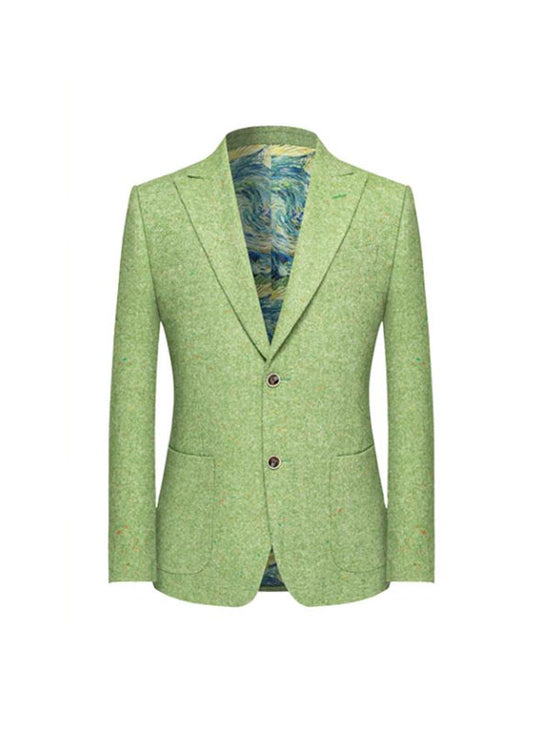 Blazer in Lino a Un Petto