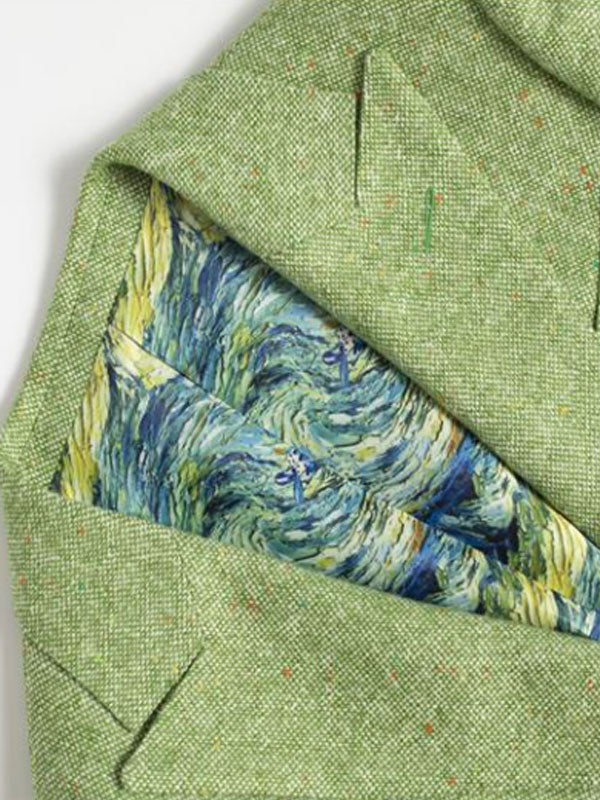 Blazer in Lino a Un Petto