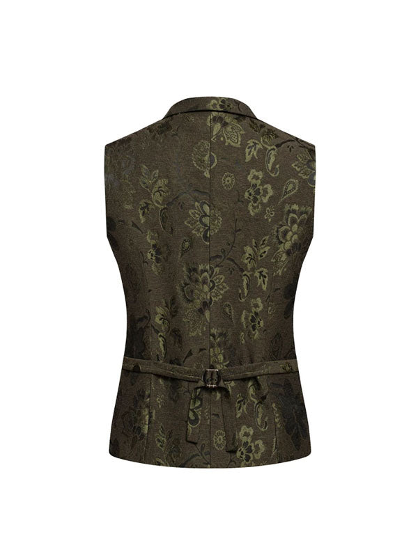Retro Jacquard Vest