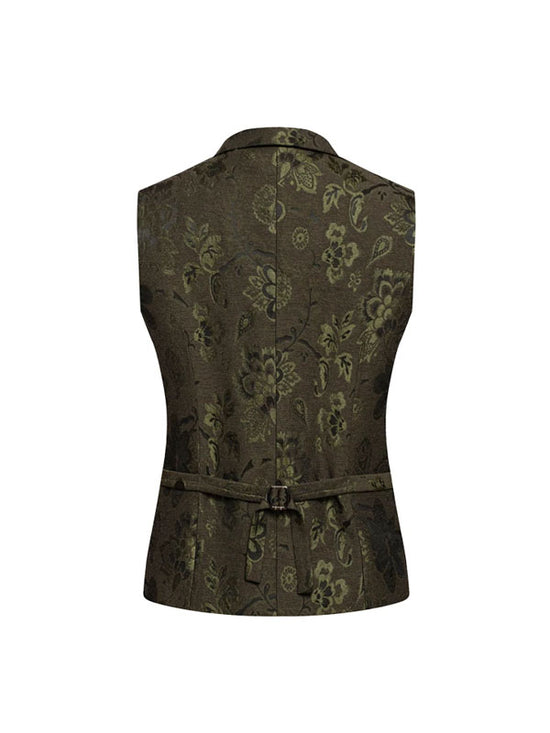 Retro Jacquard Vest