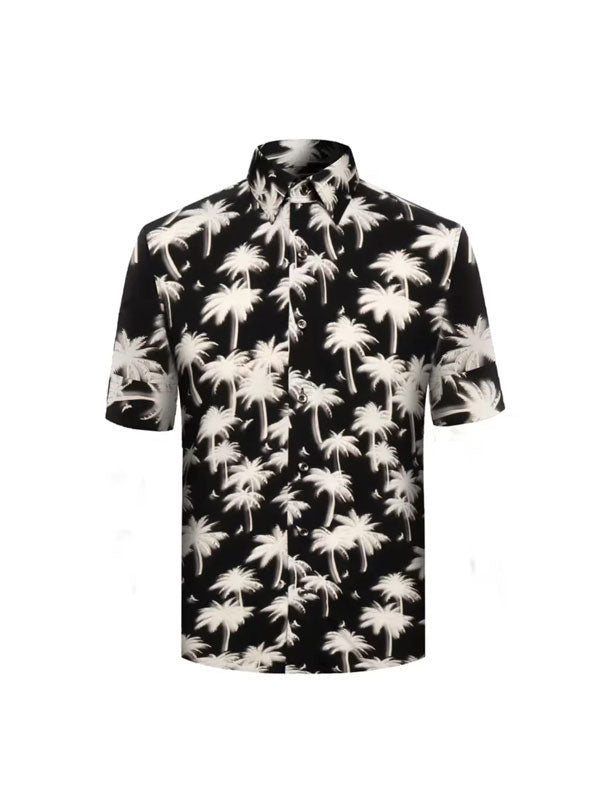 Short-Sleeved Printed Shirt