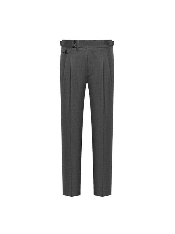 Fashionable Unique Pleats Pants