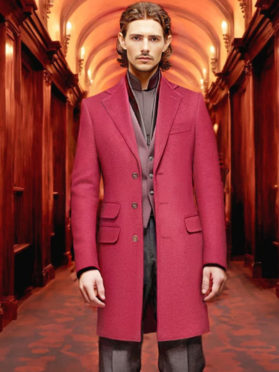 Flap Pocket Solid Coat