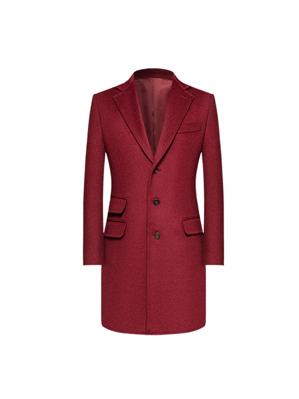 Flap Pocket Solid Coat