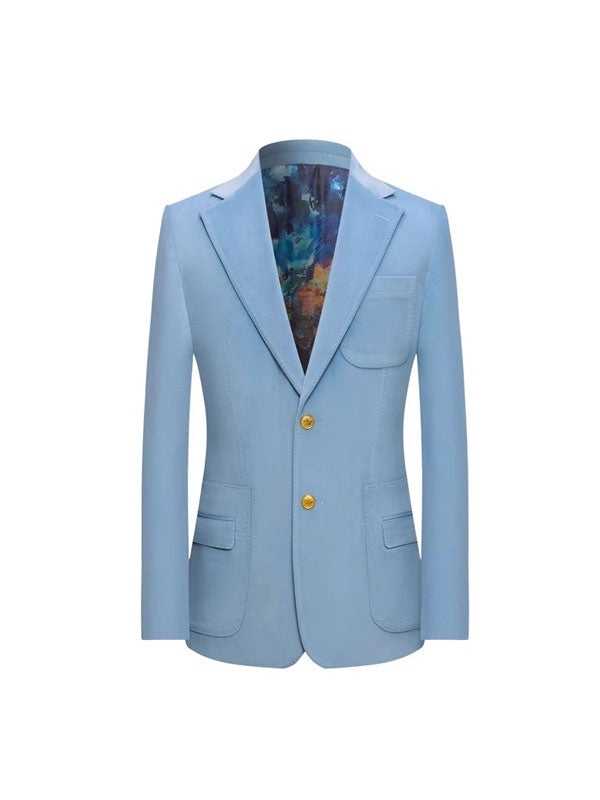 Cotton Blue Blazer